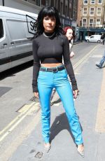 HALSEY Arrives at Kiss FM Studios in London 06/05/2019