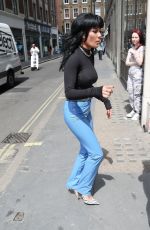 HALSEY Arrives at Kiss FM Studios in London 06/05/2019