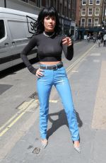 HALSEY Arrives at Kiss FM Studios in London 06/05/2019