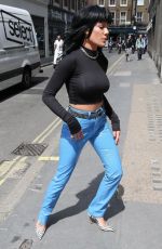 HALSEY Arrives at Kiss FM Studios in London 06/05/2019