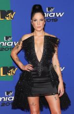 HALSEY at MTV Miaw Awards at Palacio De Los Deportes in Mexico City 06/21/2019