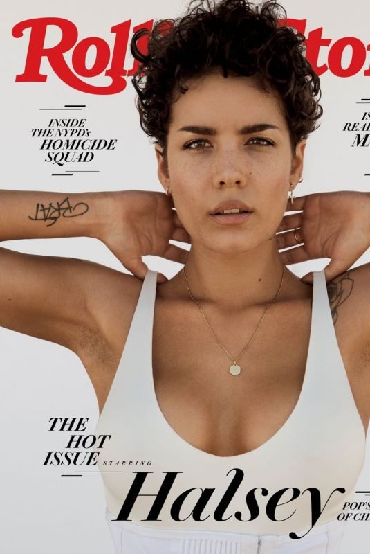 HALSEY on the Cover of Rolling Stone Magazine, July 2019