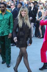 HEIDI KLUM Arrives at CFDA Fashion Awards in New York 06/03/2019
