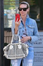 HEIDI KLUM Shopping at Barneys New York in Beverly Hills 06/10/2019
