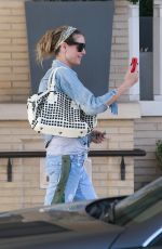 HEIDI KLUM Shopping at Barneys New York in Beverly Hills 06/10/2019