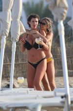 HELEN WOOD in Bikini on the Beach in Ibiza 06/25/2019