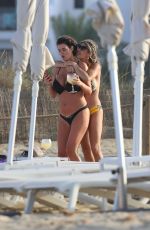 HELEN WOOD in Bikini on the Beach in Ibiza 06/25/2019