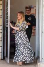 HILARY DUFF Leaves Sylvan Learning Center in Sherman Oaks 06/13/2019