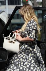 HILARY DUFF Leaves Sylvan Learning Center in Sherman Oaks 06/13/2019