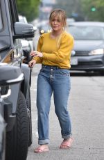 HILARY DUFF Out and About in Studio City 06/01/2019