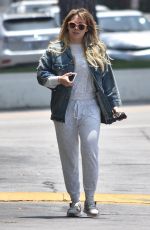 HILARY DUFF Out and About in Studio City 06/04/2019