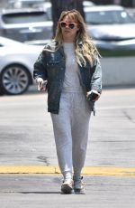 HILARY DUFF Out and About in Studio City 06/04/2019