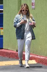 HILARY DUFF Out and About in Studio City 06/04/2019