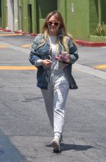 HILARY DUFF Out and About in Studio City 06/04/2019