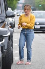 HILARY DUFF Out in Los Angeles 06/01/2019