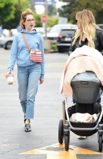 HILARY DUFF Out in Los Angeles 06/02/2019