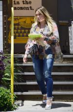 HILARY DUFF Out in Los Angeles 06/11/2019