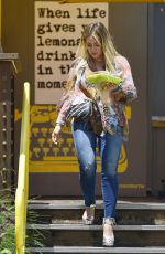 HILARY DUFF Out in Los Angeles 06/11/2019