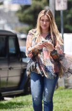 HILARY DUFF Out in Los Angeles 06/11/2019