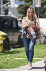 HILARY DUFF Out in Los Angeles 06/11/2019