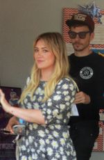 HILARY DUFF Out in Sherman Oaks 06/13/2019