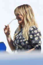 HILARY DUFF Out in Sherman Oaks 06/13/2019