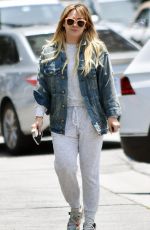 HILARY DUFF Out in Studio City 06/04/2019