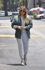 HILARY DUFF Out in Studio City 06/04/2019