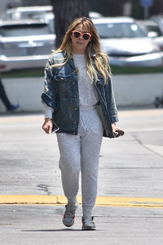 HILARY DUFF Out in Studio City 06/04/2019