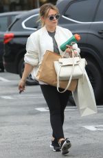 HILARY DUFF Out Shopping in Beverly Hills 06/17/2019