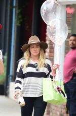 HILARY DUFF Out Shopping in Los Angeles 06/15/2019