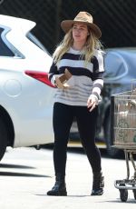 HILARY DUFF Out Shopping in Los Angeles 06/15/2019