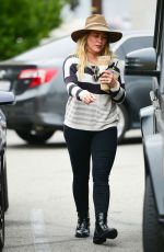HILARY DUFF Out Shopping in Los Angeles 06/15/2019