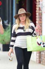 HILARY DUFF Out Shopping in Los Angeles 06/15/2019