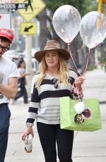 HILARY DUFF Out Shopping in Los Angeles 06/15/2019
