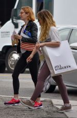 HILARY DUFF Out Shopping in Studio City 06/18/2019