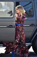HILARY DUFF Picking Up Her Son in Studio City 05/30/2019
