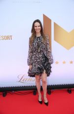 HILARY SWANK at Mouratoglou Tennis Academy Charity Gala in Biot 06/23/2019