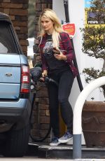 HOLLY MADISON at a Gas Station in Malibu 06/26/2019