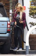 HOLLY MADISON at a Gas Station in Malibu 06/26/2019