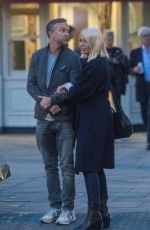 HOLLY WILLOGHBY Arrives at West End Musical Six at London