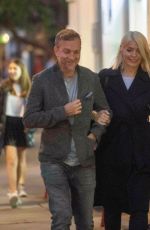 HOLLY WILLOGHBY Arrives at West End Musical Six at London