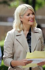 HOLLY WILLOGHBY on the Set of This Morning in London 06/27/2019