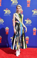 HUNTER SCHAFER at 2019 MTV Movie & TV Awards in Los Angeles 06/15/2019
