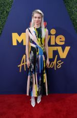 HUNTER SCHAFER at 2019 MTV Movie & TV Awards in Los Angeles 06/15/2019