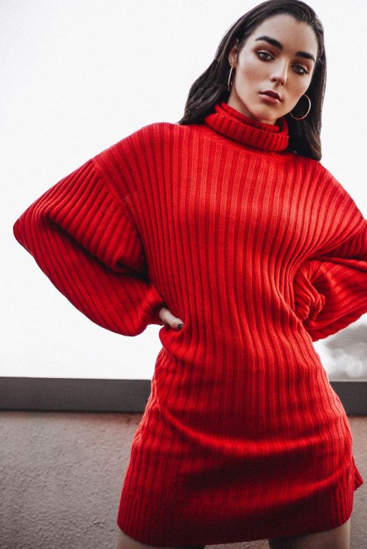 INDIANA MASSARA at a Photoshoot, January 2019