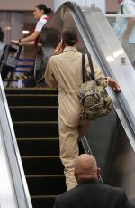 IRINA SHAYK Arrives at Los Angeles International Airport 06/06/2019