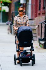 IRINA SHAYK Out and About in New York 06/17/2019