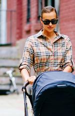 IRINA SHAYK Out and About in New York 06/17/2019
