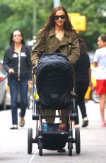 IRINA SHAYK Out and About in New York 06/19/2019